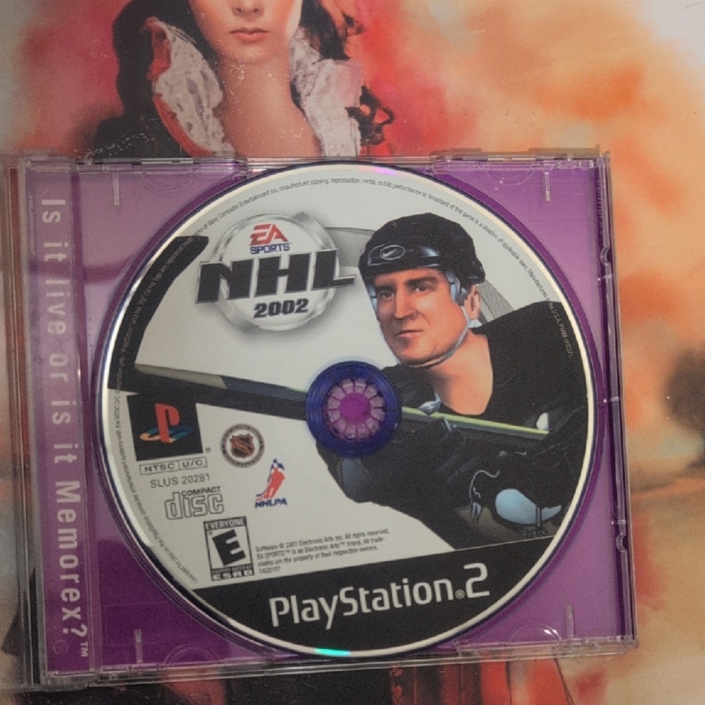SALE EA Sports NHL 2002 (Sony PlayStation 2 PS2, 2001) Game Only Tested Works